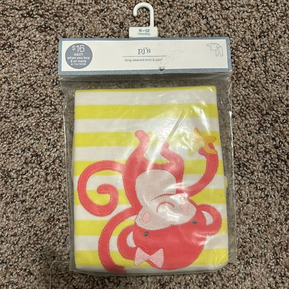 Baby gap long-sleeved pj’s brand new